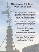 Bell Ringing Open Tower Event