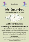 Anna Benefice -- We Remember